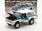 Chevrolet K5 Blazer Offroad Version Baujahr 1972 weiß / blau 1:18 GMP
