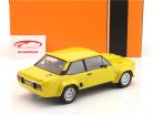 Fiat 131 Abarth Construction year 1980 yellow 1:18 Ixo