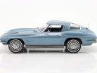 Chevrolet Corvette Stingray Año de construcción 1963 Azul claro metálico 1:18 Norev
