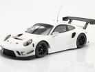 Porsche 911 GT3 R Plain Body Version Белый 1:18 Ixo