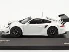 Porsche 911 GT3 R Plain Body Version Белый 1:43 Ixo