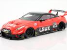 LB-Silhouette Works GT Nissan 35GT-RR Ver.1 #5 rojo / negro 1:18 TrueScale
