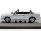 BMW M3 cabriolet (E30) Byggeår 1988 sølv metallisk 1:43 Minichamps