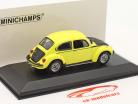 Volkswagen VW Escarabajo 1303 S Año de construcción 1973 amarillo-negro corredor 1:43 Minichamps