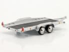 Car trailer silver 1:64 Schuco