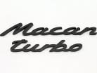 Porsche Magnet-Set Macan Turbo schwarz