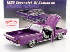 Chevrolet El Camino Pick-Up Custom Cruiser 1965 紫の 1:18 GMP