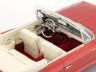 Cadillac Eldorado Biarritz Cabrio Open Año de construcción 1962 rojo oscuro metálico 1:18 Mitica