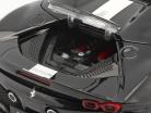Ferrari SF90 Spider Assetto Fiorano Baujahr 2021 schwarz / weiß 1:18 Bburago