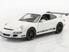 Porsche 911 (997) GTR3 RS white 1:18 Welly