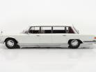 Mercedes-Benz 600 Pullman LWB (W100) Anno di costruzione 1964 Bianco 1:18 KK-Scale