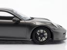 Porsche 911 (992) GT3 Touring 2022 cinza ágata metálico / Preto aros 1:18 Minichamps