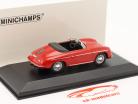Porsche 356 Speedster ano de construção 1956 vermelho 1:43 Minichamps