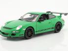 Porsche 911 (997) GT3 RS Ano 2007 verde / preto 1:18 Welly