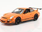 Porsche 911 (997) GT3 RS arancione 1:18 Welly