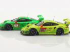 Porsche 911 GT3 #911 & #1 Manthey Grello 2 Car Set 24h Nürburgring 2019 1:43 Ixo