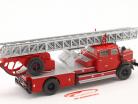 Krupp DL52 Metz fire department with turntable ladder red 1:43 Altaya