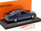Mercedes-Benz 600 SEC Coupe Año de construcción 1992 azul metálico 1:43 Minichamps