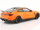 BMW M4 M-Performance (G82) year 2021 fire orange 1:18 TrueScale