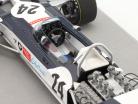 Rolf Stommelen Surtees TS9 #24 5 britisk GP formel 1 1971 1:18 Tecnomodel
