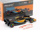 Lando Norris McLaren MCL36 #4 Australie GP formule 1 2022 1:43 Bburago