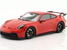 Porsche 911 (992) GT3 2021 guards red / black rims 1:18 Minichamps