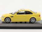 BMW M3 (E46) Coupe 建设年份 2001 黄色的 1:43 Minichamps