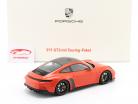 Porsche 911 (992) GT3 Touring 2022 lava naranja 1:18 Minichamps