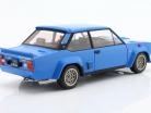 Fiat 131 Abarth Bouwjaar 1980 blauw 1:18 Solido