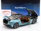 Aston Martin DBS Superleggera Año de construcción 2019 caribe azul 1:18 AutoArt