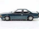 BMW 635 CSi Année de construction 1982 bleu pétrole métallique 1:18 Minichamps