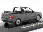 Volkswagen VW Golf III コンバーチブル 建設年 1997 グレー メタリック 1:43 Minichamps