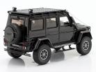 Brabus 550 Adventure Mercedes-Benz clase g 2017 obsisdian negro 1:43 Almost Real
