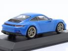 Porsche 911 (992) GT3 Touring 2021 haj blå / gylden fælge 1:43 Minichamps