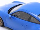 Porsche 911 (992) GT3 2021 haj blå / gylden fælge 1:18 Minichamps