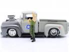 Ford F-100 建設年 1956 と 形 Guile 連続テレビ番組 Streetfighter 1:24 Jada Toys