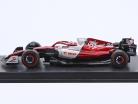 Zhou Guanyu Alfa Romeo C42 # 10 Baréin GP fórmula 1 2022 1:64 Spark