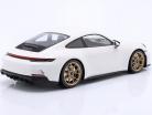 Porsche 911 (992) GT3 Touring 2022 blanc / jantes en néodyme 1:18 Minichamps