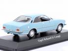 Opel Rekord D Coupe Anno di costruzione 1975 Azzurro 1:43 Minichamps