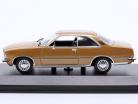 Opel Rekord D Coupe Año de construcción 1975 oro metálico 1:43 Minichamps