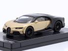 Bugatti Chiron Super Sport Año de construcción 2021 oro metálico / negro 1:64 Kinsmart