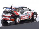 Skoda Fabia Rally2 #3 vinder samle Polen 2022 Marczyk, Gospodarczyk 1:43 Ixo