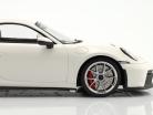 Porsche 911 (992) GT3 2021 bianco / argento cerchi 1:18 Minichamps