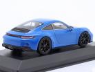 Porsche 911 (992) GT3 2021 sharkblue / black rims 1:43 Minichamps