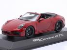 Porsche 911 (992) Carrera GTS Cabriolet anno 2022 rosso carminio 1:43