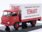 Renault SG 4 MB 59 panel van Tenart year 1968 red / silver 1:43 Hachette