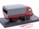Renault 2 toneladas métricas camión de plataforma Año de construcción 1947 rojo / Gris 1:43 Hachette