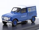 Renault R 4 Fourgonette coche de asistencia Saviem 1967 azul / blanco 1:43 Hachette