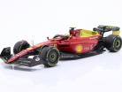 Carlos Sainz Jr. Ferrari F1-75 #55 4 italiensk GP formel 1 2022 1:18 Bburago