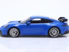 Porsche 911 (992) GT3 2021 sharkblue / silver rims 1:18 Minichamps
